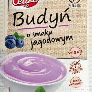 BUDYŃ O SMAKU JAGODOWYM BEZGLUTENOWY 40 g - CELIKO