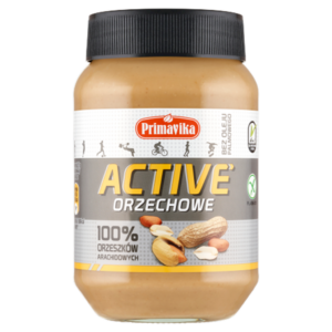 KREM Z ORZESZKÓW ZIEMNYCH PRAŻONYCH 100 % BEZGLUTENOWY 470 g - PRIMAVIKA