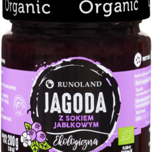 SŁODKA PRZEKĄSKA JAGODA BIO 200 g - RUNOLAND