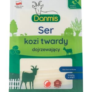 KOZI SER DOJRZEWAJĄCY PLASTRY 100 g - DANMIS