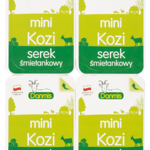 KOZI SEREK ŚMIETANKOWY MINI (4 x 32,5 g) 130 g - DANMIS