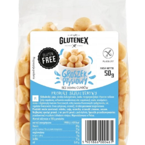 GROSZEK PTYSIOWY BEZ DODATKU CUKRÓW BEZGLUTENOWY 50 g - GLUTENEX