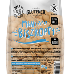 BISZKOPTY MINI BEZ DODATKU CUKRÓW BEZGLUTENOWE 85 g - GLUTENEX