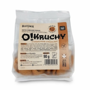 CIASTKA Z CZEKOLADĄ BEZGLUTENOWE O!KRUCHY 90 g - GLUTENEX