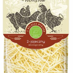 MAKARON (2-JAJECZNY SEMOLINOWY) KRAJANKA CIENKA BIO 250 g - BARTOLINI (SIELSKA KLUSKA)