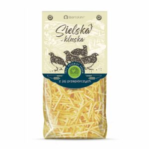 MAKARON (Z JAJAMI PRZEPIÓRCZYMI SEMOLINOWY) KRAJANKA 250 g - BARTOLINI (SIELSKA KLUSKA)