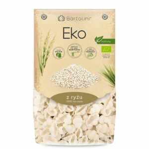 MAKARON (RYŻOWY) MUSZELKI BIO 250 g - BARTOLINI