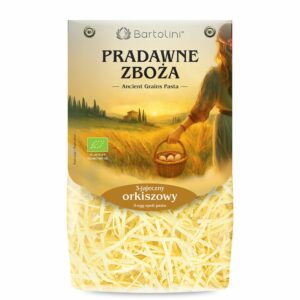 MAKARON (3-JAJECZNY ORKISZOWY) KRAJANKA BIO 250 g - BARTOLINI (PRADAWNE ZBOŻA)