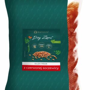 MAKARON PROTEINOWY (Z SOCZEWICY CZERWONEJ) ŚWIDERKI 1 kg - BARTOLINI