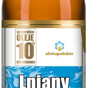 OLEJ LNIANY TŁOCZONY NA ZIMNO 500 ml - ZŁOTO POLSKIE