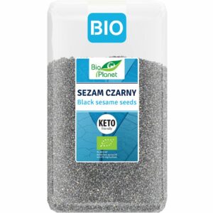 SEZAM CZARNY NIEŁUSKANY BIO 1 kg - BIO PLANET