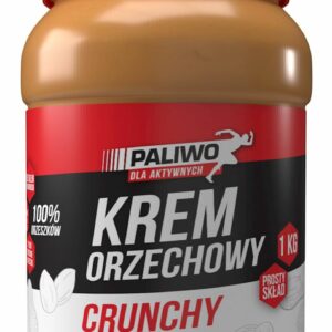 KREM ORZECHOWY CRUNCHY 100 % BEZ DODATKU SOLI I CUKRÓW 1 kg - PALIWO DLA AKTYWNYCH