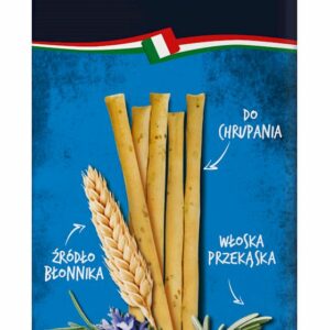 PALUSZKI GRISSINI Z ROZMARYNEM 125 g - VITALIANA