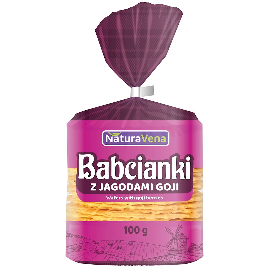 BABCIANKI Z JAGODAMI GOJI 100 g - NATURAVENA - obrazek 2