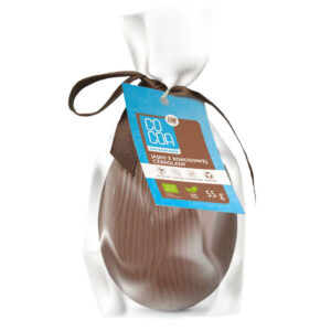 JAJKO Z CZEKOLADY KOKOSOWEJ BEZ DODATKU CUKRÓW BIO 55 g - COCOA (PRODUKT SEZONOWY)