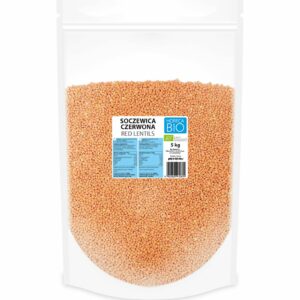 SOCZEWICA CZERWONA BIO 5 kg - HORECA (BIO PLANET)