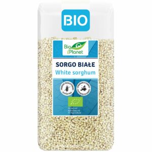 SORGO BIAŁE OBŁUSZCZONE BEZGLUTENOWE BIO 500 g - BIO PLANET