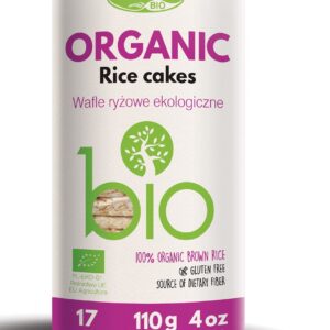WAFLE RYŻOWE BEZGLUTENOWE BIO 110 g - LESTELLO
