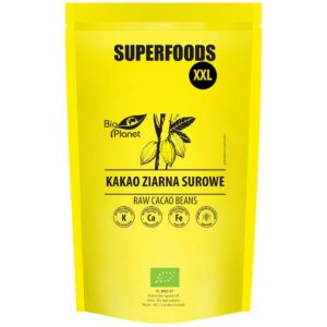 KAKAO ZIARNA SUROWE BIO 600 g - BIO PLANET SUPERFOODS