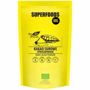 KAKAO SUROWE SPROSZKOWANE BIO 400 g - BIO PLANET SUPERFOODS