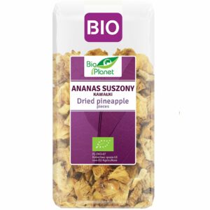 ANANAS SUSZONY KAWAŁKI BIO 100 g - BIO PLANET