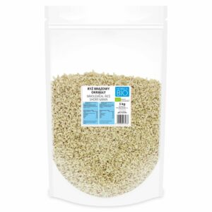RYŻ BRĄZOWY OKRĄGŁY BIO 5 kg - HORECA (BIO PLANET)