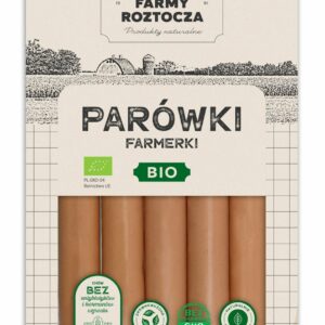 PARÓWKI FARMERKI BIO 250 g - FARMY ROZTOCZA (Z PÓŁKI)