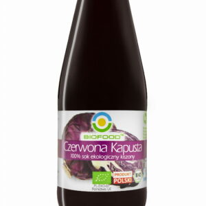 SOK Z CZERWONEJ KAPUSTY KISZONEJ NFC BEZGLUTENOWY BIO 300 ml - BIOFOOD