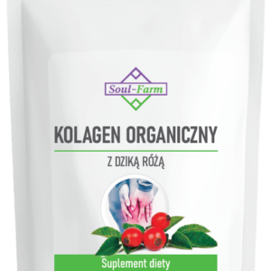 KOLAGEN RYBI Z DZIKĄ RÓŻĄ W PROSZKU 100 g - SOUL FARM