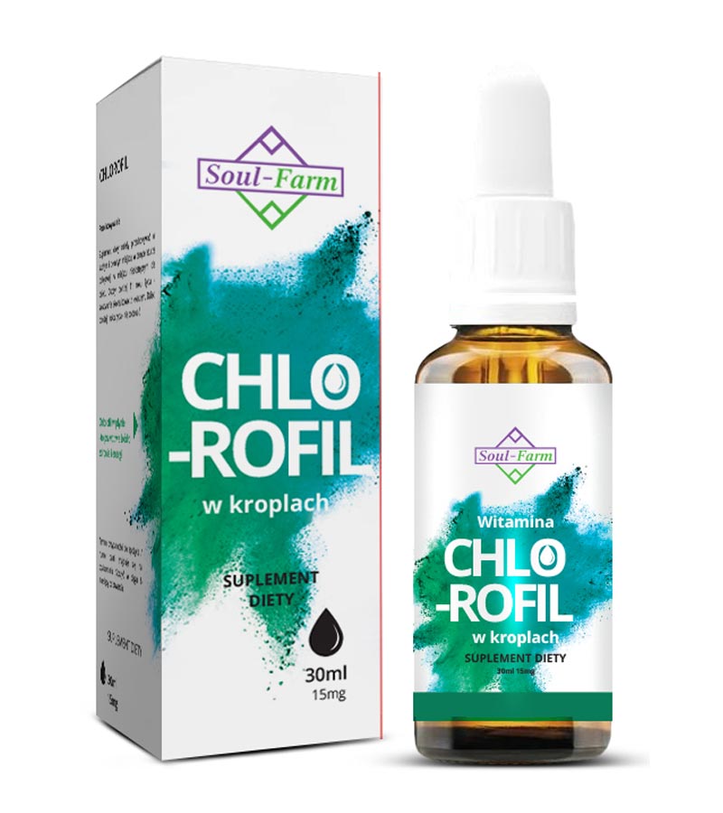 CHLOROFIL W KROPLACH 30 ml - SOUL FARM - obrazek 2