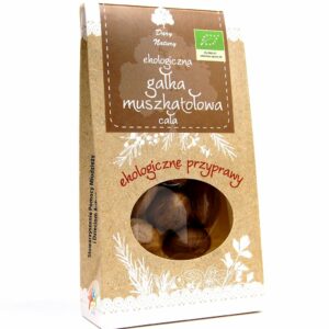 GAŁKA MUSZKATOŁOWA CAŁA BIO 30 g - DARY NATURY