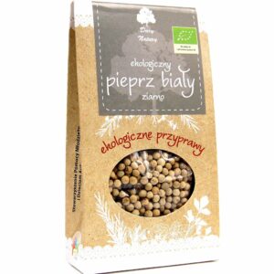PIEPRZ BIAŁY ZIARNISTY BIO 30 g - DARY NATURY