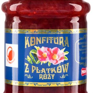 KONFITURA Z PŁATKÓW RÓŻY 330 g - POLSKA RÓŻA