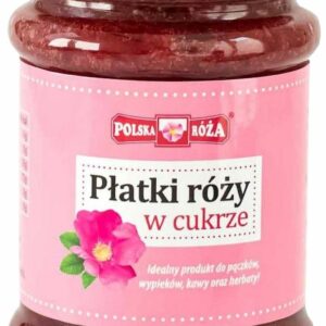 PŁATKI RÓŻY W CUKRZE 320 g - POLSKA RÓŻA