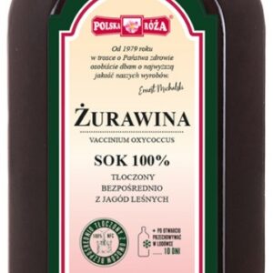 SOK Z ŻURAWINY NFC 500 ml - POLSKA RÓŻA