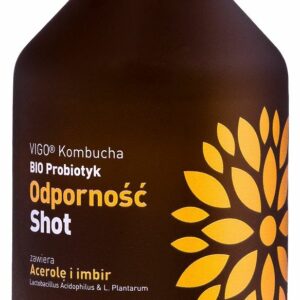 SHOT KOMBUCHA PROBIOTYK ODPORNOŚĆ BEZGLUTENOWY BIO 100 ml - VIGO
