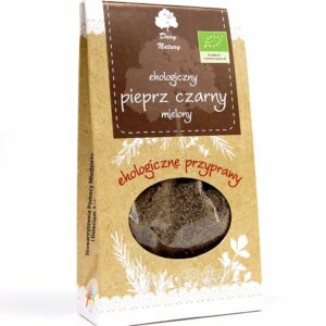 PIEPRZ CZARNY MIELONY BIO 50 g - DARY NATURY