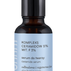 SERUM DO TWARZY Z KOMPLEKSEM CERAMIDÓW 5 % I WITAMINĄ F 3 % 30 ml - MOHANI
