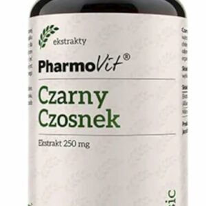 CZARNY CZOSNEK EKSTRAKT (250 mg) BEZGLUTENOWY 90 KAPSUŁEK - PHARMOVIT (CLASSIC)