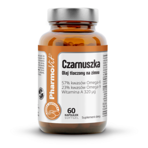 CZARNUSZKA (500 mg) BEZGLUTENOWA 60 KAPSUŁEK - PHARMOVIT (CLEAN LABEL)