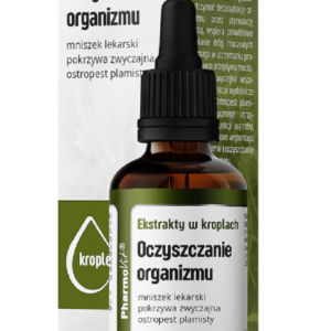 EKSTRAKTY W KROPLACH NA OCZYSZCZANIE ORGANIZMU BEZGLUTENOWE 30 ml - PHARMOVIT (CLEAN LABEL)