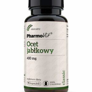 OCET JABŁKOWY (400 mg) BEZGLUTENOWY 90 KAPSUŁEK - PHARMOVIT (CLASSIC)