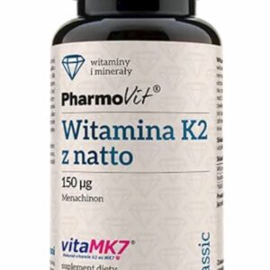 WITAMINA K2 (150 mcg) BEZGLUTENOWA 60 KAPSUŁEK - PHARMOVIT (CLASSIC)