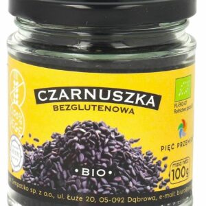 CZARNUSZKA BEZGLUTENOWA BIO 100 g - PIĘĆ PRZEMIAN