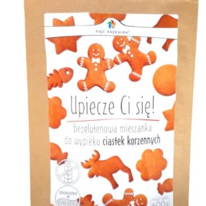MIESZANKA DO WYPIEKU CIASTEK KORZENNYCH BEZGLUTENOWA 600 g - PIĘĆ PRZEMIAN (PRODUKT SEZONOWY)