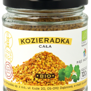 KOZIERADKA ZIARNO BEZGLUTENOWA BIO 120 g - PIĘĆ PRZEMIAN