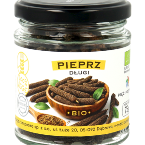 PIEPRZ DŁUGI BEZGLUTENOWY BIO 75 g - PIĘĆ PRZEMIAN