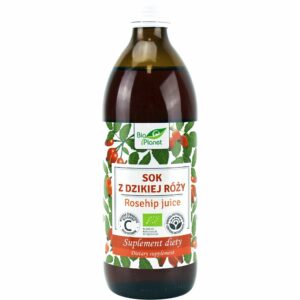 SOK Z DZIKIEJ RÓŻY BIO 500 ml - BIO PLANET
