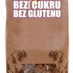 CIASTKA OWSIANE Z MIGDAŁAMI I CZEKOLADĄ BEZ DODATKU CUKRÓW BEZGLUTENOWE 150 g - PURE&GOOD