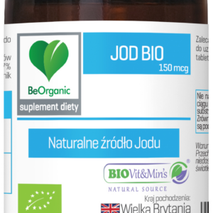 JOD BIO (150 mcg) 100 TABLETEK - BE ORGANIC